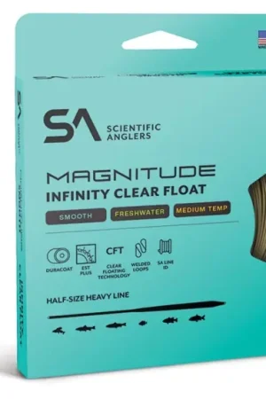 SA Magnitude Smooth Infinity Buckskin Clear Head - #4 Meilleure Vente