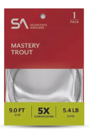 SA Mastery Trout Leader 9' - 6X (0,13 mm) Offre Spéciale
