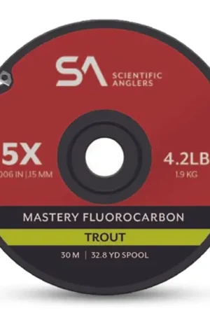 SA Mastery Trout Fluorocarbon Tippet - 6X (0,13 mm) Jusqu'à Épuisement Des Stocks