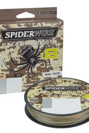 Meilleure Vente SpiderWire Stealth Smooth Braid 150m Camo, 0.15mm