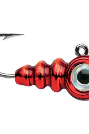 VMC Tungsten Larv Eye Jig 1.8g - Glow Red Offre Spéciale