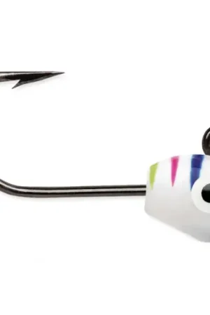 Solde VMC Tungsten Jig 0,9g - Glow Black Wonderbread
