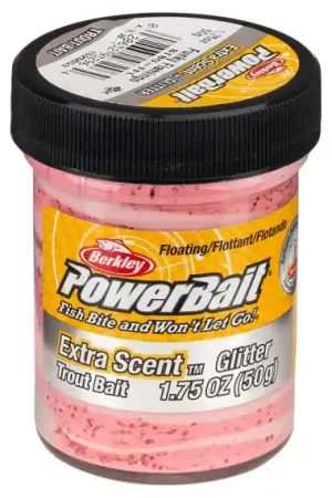 Berkley Powerbait Glitter Trout Bait 50g - Funky Flamingo Expédition Rapide
