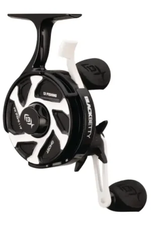 13 Fishing FreeFall Ghost Aluminum spool Ice Reel-2.5-LH, 3+1 Authentique