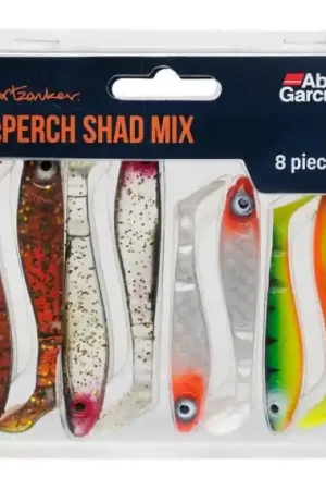 Abu Garcia McPerch Shad Mix (8-pack) Dernière Chance