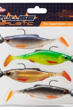 Berkley Pulse Realistic Roach (4-pack) - 7cm Marque
