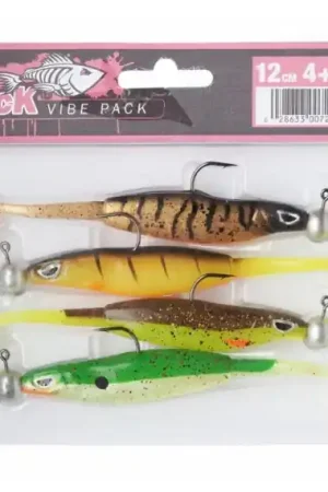 Berkley Sick Vibe 12cm 4pc Pre-Rigged Bismuth Bon Plan