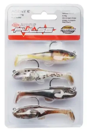 Berkley Pulse Agent E 4-Pack 5,5cm, 10g Expédition Rapide