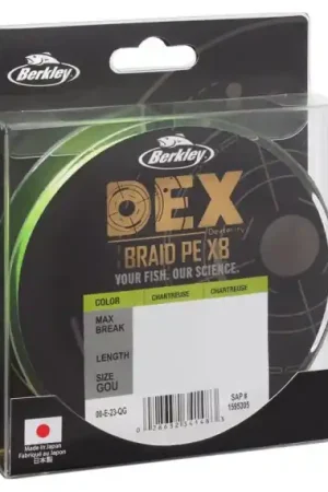 Berkley Dex X8 PE 150m 5,4kg Chartreuse - 0.06mm Remise