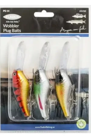 Remise Fladen Wobbler 12cm Fat Shad Floating 3-pack