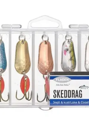 Commander Maintenant Fladen Skeddrag i Box 6g 5-pack