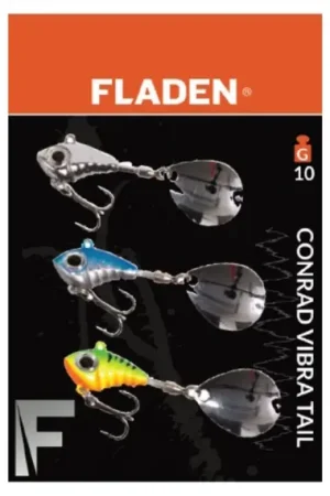 Fladen Conrad Vibra Tail Spinner (3-pack) - 10g Prix Cassé