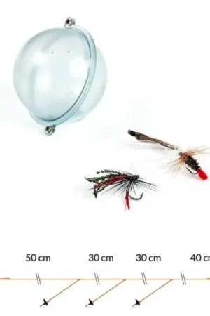 Fladen Fly Casting with floating ball and Wet Flies Offre Limitée