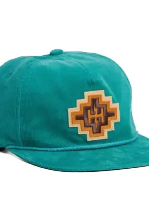 Acheter Direct Howler Bro's Unstructured Snapback Hats H Bolt Motif - Teal Corduroy