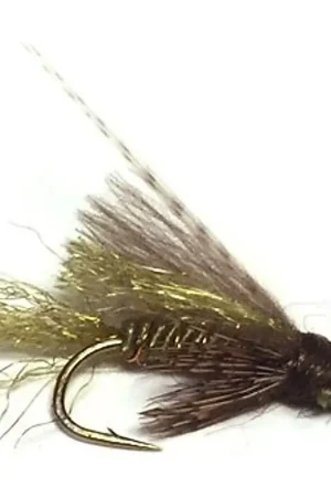 Satisfait Ou Remboursé CDC Caddis Emerger Olive # 14