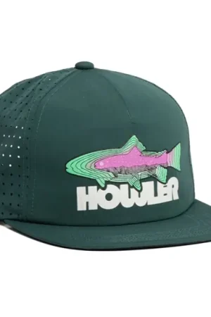Howler Bro's Aperture Tech Strapback Trucha - Dark Teal Jusqu'à Épuisement Des Stocks