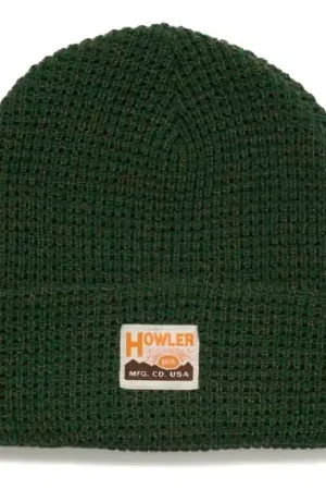 Paiement Sécurisé Howler Bro's Hawkeye Beanie HB Manufacturing Co. - Forest Moss