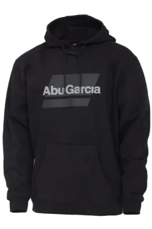 Abu Garcia Flag Logo Hoodie Black - M Offre Limitée