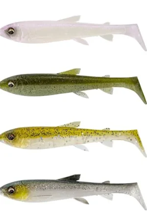 Savage Gear 3D Whitefish Shad 9cm Mix 4pcs - Clear Water Offre Du Jour