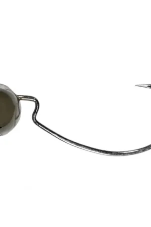 LMAB Tungsten Offset Jig Green Pumpkin 4/0 - 10,6g Expédition Rapide