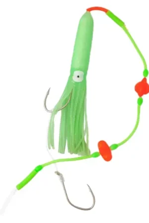 Fladen Ling/Lump & Cod Lumi Octopus Rig 8/0 0.80mm Promotion Saisonnière