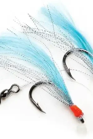 Acheter En Ligne Fladen Big Water Flashing 2 Hooks 8/0, Blue