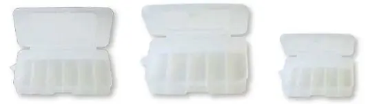 Jusqu'à Épuisement Des Stocks Baitbox clear 5 Compartments 75x105 mm