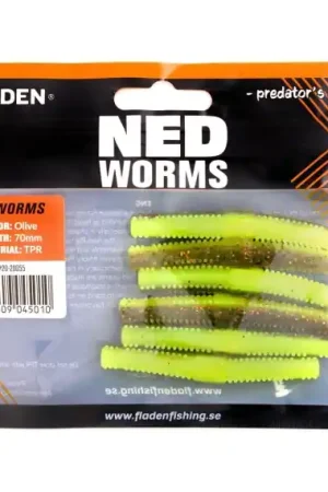 Offre Du Jour Fladen NED worm 6p 7cm Baitfish