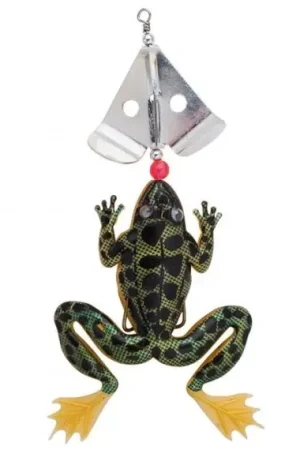 Certifié Fladen Groda Roterande Sked 130mm 15g - Green/Gold
