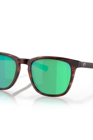 Prix Cassé Costa Sullivan Matte Tortoise Green Mirror 580G