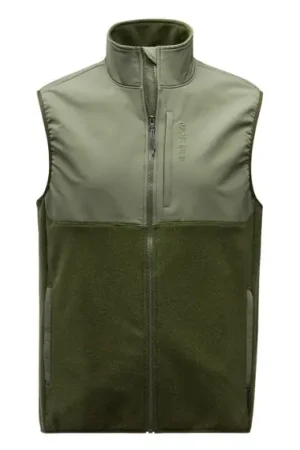 Grundéns Bering Fleece Pro Vest Deep Lichen Green/Deep Depths - S Commander Maintenant