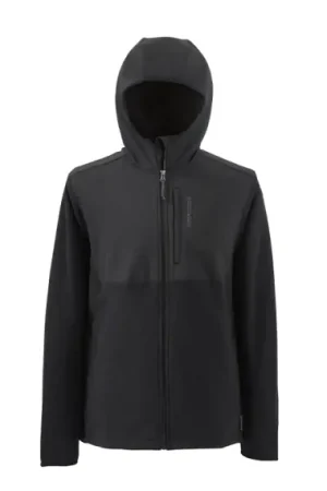 Prix Choc Grundéns Bering Fleece Pro FZ Hoodie Black - L