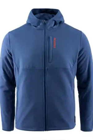 Grundéns Bering Fleece Pro FZ Hoodie Blue Abyss - L Jusqu'à Épuisement Des Stocks