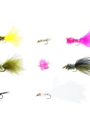 Vente Directe Pool 12 Flies for Rainbow Trout