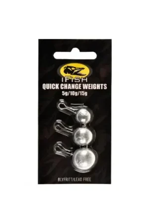 IFISH Quickchange Weights (5g,10g,15g) Offre Spéciale