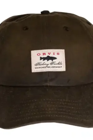 Orvis Vintage Waxed Ball Cap Olive Commande En Gros