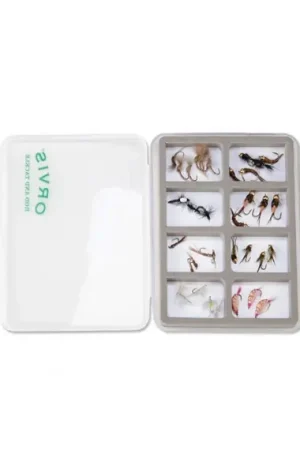 Orvis Super Slim Vest Fly Box, 8 Mag Comp Authentique