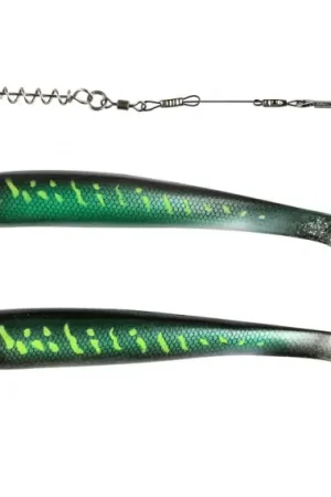Vente Flash IFISH The Demon Shad 26cm, ink. Stinger & 5g Link Head - SPDR