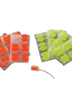 Orvis Stick-On Oval Indicators - FL Orange Super Prix