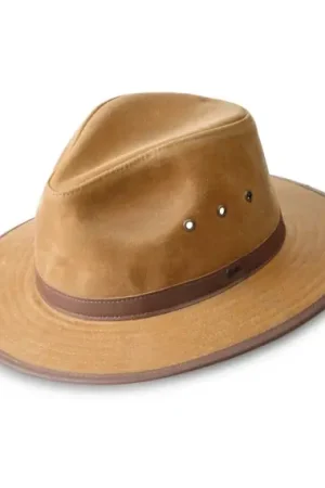 Dernière Chance Orvis Oilcloth Hat Tan - S