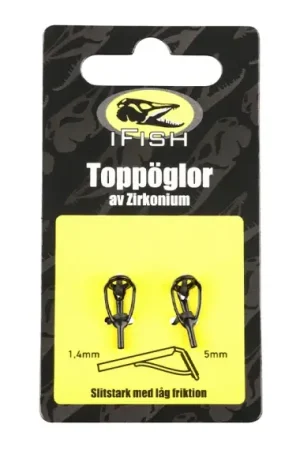 Promotion Saisonnière IFISH Tip-Top Guide BXULST - 6mm / 1,8mm (2-pcs)