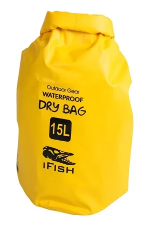 IFISH Dry Bag 15L Yellow Pas Cher