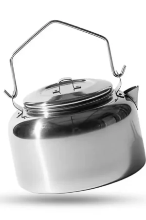 Coffee kettle Skaulo Stainless 1 liter, w bag Quantité Limitée