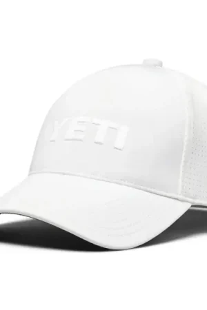 Yeti Structured Perform Hat - White Petit Prix