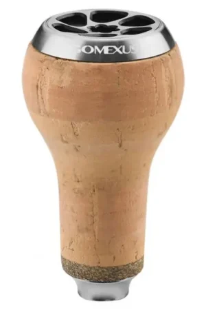 Gomexus Handle Knob Cork For Spinning Reel - Cork/Silver Prix Réduit