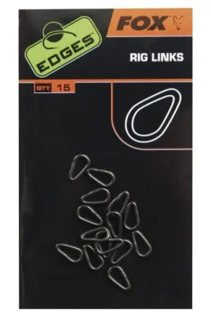 Fox Edges Rig Links (15-pack) Quantité Limitée