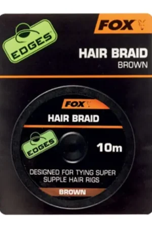 Vente Directe Fox Edges Hair Braid brown 10-pack
