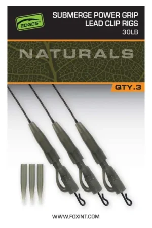 Quantité Limitée Fox Naturals Sub Power Grip Lead Clip - 40lb