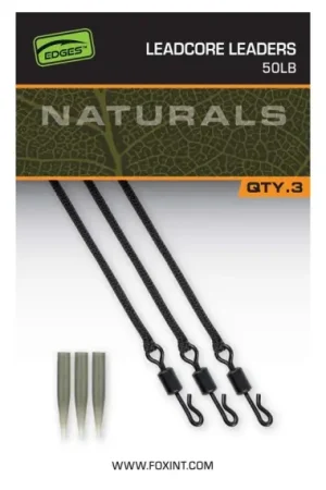 Expédition Rapide Fox Naturals Leadcore Leaders