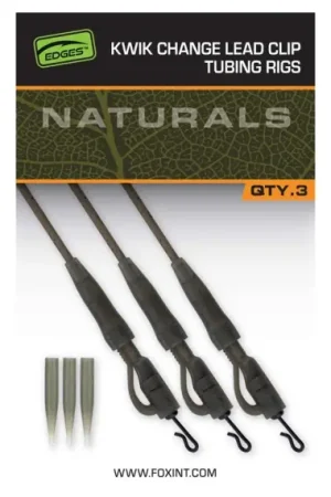 Authentique Fox Edges Kwik Change Lead Clip Tubing Rigs